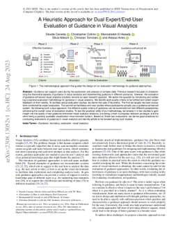 A Heuristic Approach for Dual Expert/End-User Evaluation of Guidance in
  Visual Analytics