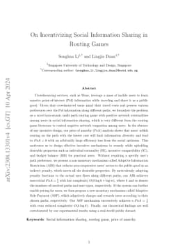 On Incentivizing Social Information Sharing in Routing Games