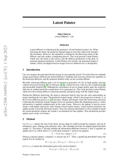Latent Painter