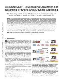 Vote2Cap-DETR++: Decoupling Localization and Describing for End-to-End
  3D Dense Captioning