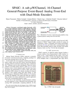 SPAIC: A sub-$μ$W/Channel, 16-Channel General-Purpose Event-Based
  Analog Front-End with Dual-Mode Encoders