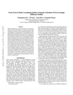 From Text to Mask: Localizing Entities Using the Attention of
  Text-to-Image Diffusion Models