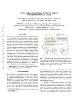 CSPRD: A Financial Policy Retrieval Dataset for Chinese Stock Market