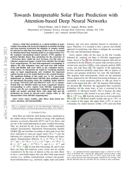 Towards Interpretable Solar Flare Prediction with Attention-based Deep
  Neural Networks