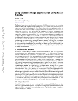 Lung Diseases Image Segmentation using Faster R-CNNs