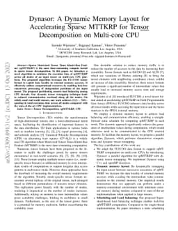 Dynasor: A Dynamic Memory Layout for Accelerating Sparse MTTKRP for
  Tensor Decomposition on Multi-core CPU