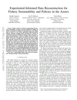 Experiential-Informed Data Reconstruction for Fishery Sustainability and
  Policies in the Azores