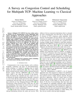 A Survey on Congestion Control and Scheduling for Multipath TCP: Machine
  Learning vs Classical Approaches