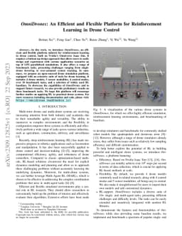 OmniDrones: An Efficient and Flexible Platform for Reinforcement Learning in Drone Control