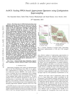 AxOCS: Scaling FPGA-based Approximate Operators using Configuration
  Supersampling