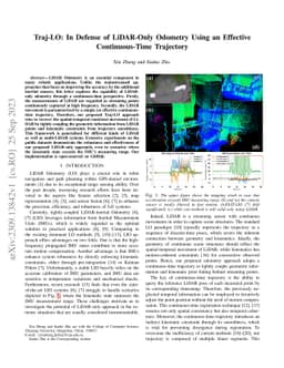 Traj-LO: In Defense of LiDAR-Only Odometry Using an Effective
  Continuous-Time Trajectory