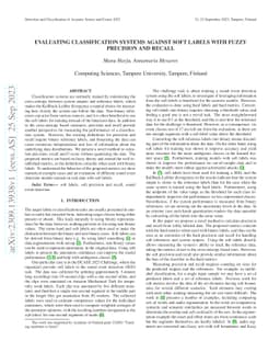 Evaluating Classification Systems Against Soft Labels with Fuzzy
  Precision and Recall