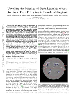 Unveiling the Potential of Deep Learning Models for Solar Flare
  Prediction in Near-Limb Regions