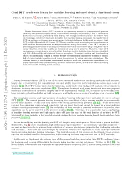 Grad DFT: a software library for machine learning enhanced density
  functional theory