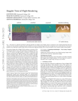 Doppler Time-of-Flight Rendering