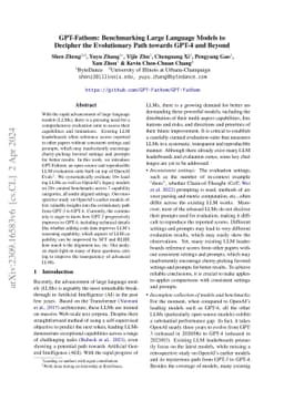 GPT-Fathom: Benchmarking Large Language Models to Decipher the
  Evolutionary Path towards GPT-4 and Beyond