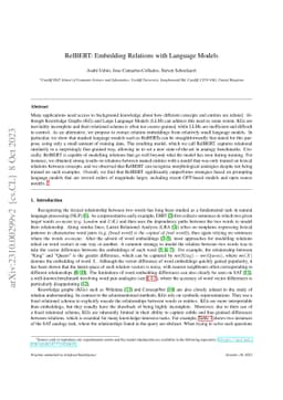 RelBERT: Embedding Relations with Language Models