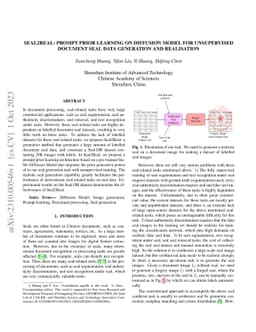 Seal2Real: Prompt Prior Learning on Diffusion Model for Unsupervised
  Document Seal Data Generation and Realisation