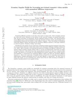 Gramian Angular Fields for leveraging pretrained computer vision models
  with anomalous diffusion trajectories