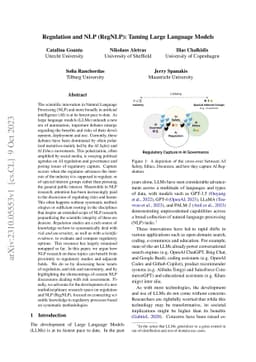Regulation and NLP (RegNLP): Taming Large Language Models