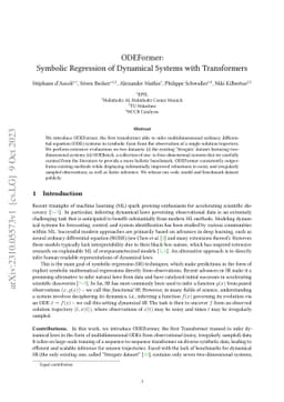 ODEFormer: Symbolic Regression of Dynamical Systems with Transformers