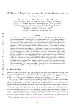 CFDBench: A Large-Scale Benchmark for Machine Learning Methods in Fluid
  Dynamics