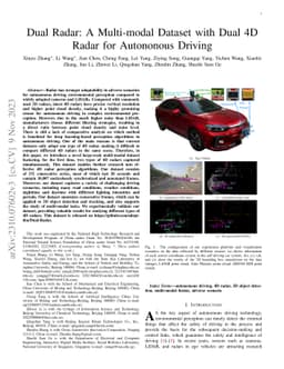 Dual Radar: A Multi-modal Dataset with Dual 4D Radar for Autonomous
  Driving