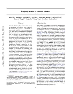 Language Models As Semantic Indexers
