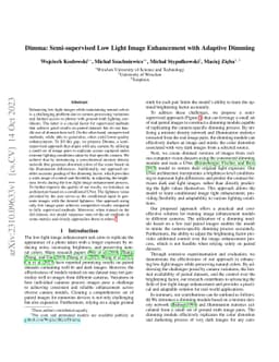 Dimma: Semi-supervised Low Light Image Enhancement with Adaptive Dimming