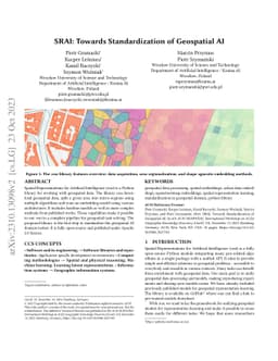 SRAI: Towards Standardization of Geospatial AI