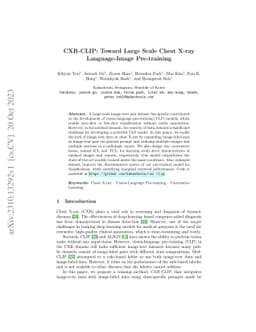 CXR-CLIP: Toward Large Scale Chest X-ray Language-Image Pre-training