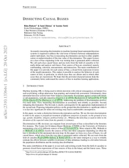 Dissecting Causal Biases