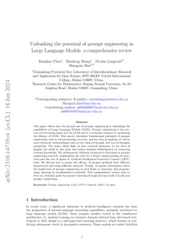 Unleashing the potential of prompt engineering in Large Language Models:
  a comprehensive review
