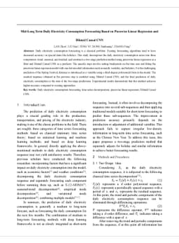 Mid-Long Term Daily Electricity Consumption Forecasting Based on
  Piecewise Linear Regression and Dilated Causal CNN