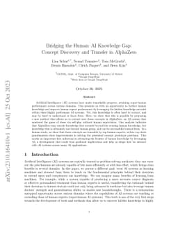 Bridging the Human-AI Knowledge Gap: Concept Discovery and Transfer in
  AlphaZero