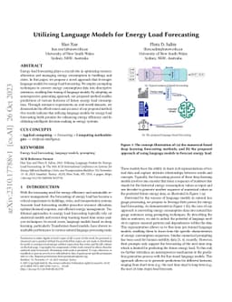 Utilizing Language Models for Energy Load Forecasting