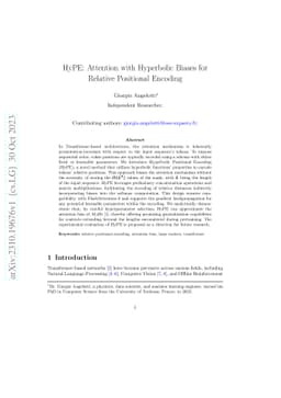 HyPE: Attention with Hyperbolic Biases for Relative Positional Encoding