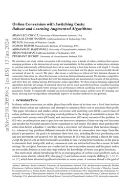 Online Conversion with Switching Costs: Robust and Learning-Augmented
  Algorithms