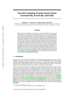 Towards Evaluating Transfer-based Attacks Systematically, Practically,
  and Fairly