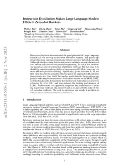 Instruction Distillation Makes Large Language Models Efficient Zero-shot
  Rankers
