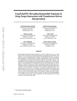 FragXsiteDTI: Revealing Responsible Segments in Drug-Target Interaction
  with Transformer-Driven Interpretation