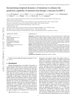 Incorporating temporal dynamics of mutations to enhance the prediction
  capability of antiretroviral therapy's outcome for HIV-1