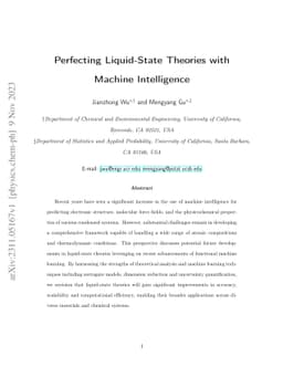 Perfecting Liquid-State Theories with Machine Intelligence
