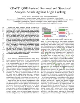 KRATT: QBF-Assisted Removal and Structural Analysis Attack Against Logic
  Locking