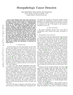 Histopathologic Cancer Detection
