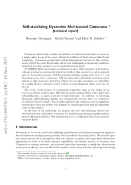 Self-stabilizing Byzantine Multivalued Consensus