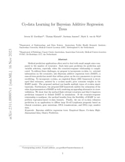 Co-data Learning for Bayesian Additive Regression Trees