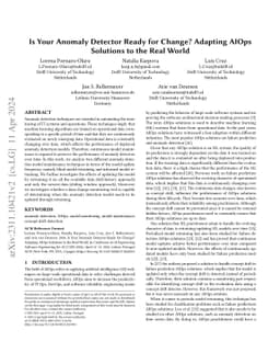 Is Your Anomaly Detector Ready for Change? Adapting AIOps Solutions to
  the Real World