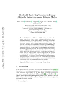 EditShield: Protecting Unauthorized Image Editing by Instruction-guided
  Diffusion Models