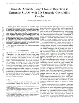 Towards Accurate Loop Closure Detection in Semantic SLAM with 3D
  Semantic Covisibility Graphs